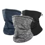DOINEUFL Schlauchschal Herren Winter, Warm Winddicht Atmungsaktiv Outdoor Loop Schal