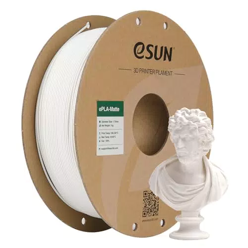 eSUN Matte PLA 3D Drucker Filament 1.75mm Maßgenauigkeit +/- 0.05mm