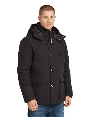 G-Star Vodan Wattierte Kapuzenjacke Herren Outdoorjacke