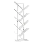 Hoobro Bücherregal Baumform, Standregal für Wohnzimmer und Heimbüro EWT08SJ01G1