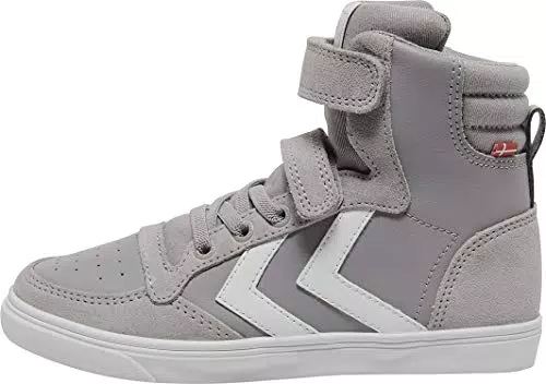 Hummel Unisex Kinder Slimmer Stadil Leather High Jr Hohe Sneaker High-Top