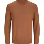 Herren Jack & Jones Dünner Rollkragen Strickpullover