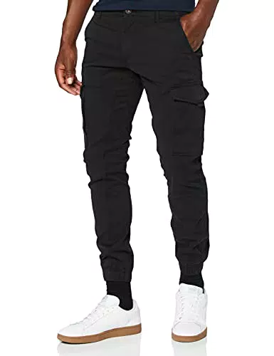 Jack & Jones Herren Cargo Jogger Pants Paul Flake AKM 542 Twill Gummibund
