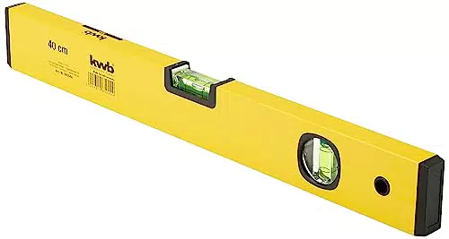 kwb Schnur-Wasserwaage für Richtschnüre/Maurerarbeiten und Pflaster-Arbeiten