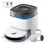 LEFANT F1 Saugroboter mit Wischfunktion und 5000 Pa Saugkraft für effiziente Reinigung