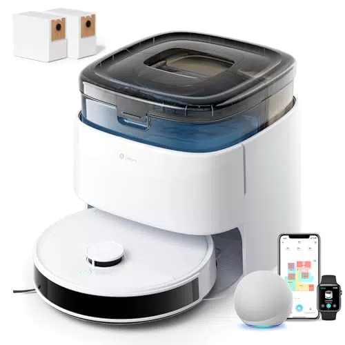 LEFANT F1 Saugroboter mit Wischfunktion und 5000 Pa Saugkraft für effiziente Reinigung