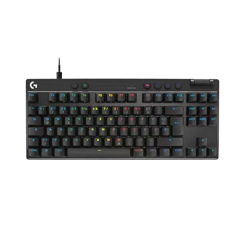 Logitech G PRO X TKL LIGHTSPEED Gaming-Tastatur - kabellos, RGB, QWERTZ