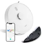 MEDION Saugroboter X41 SW+ mit Absaugstation, Lasernavigation und Wischfunktion