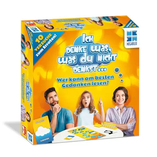 Megableu Ich Denke Was Du Nicht Denkst Brettspiel Familienspiel Denkspiel Kinder