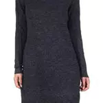 ONLY Damen Strickkleid Loose Fit Longsleeve Knit Kleid mit Langen Ärmeln ONLJANA Rollkragen Dress Pullover