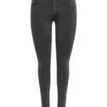 ONLY 15129693 onlRAIN REG Skinny Jeans CRY6060 NO, 179674Black Denim