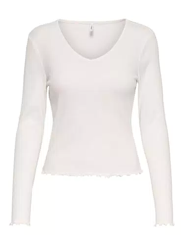 ONLY Damen Top ONLINA Sommer Top ärmellos Modisches Basic Oberteil