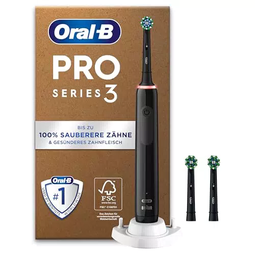 Oral-B Pro Series 3 Plus Edition Elektrische Zahnbürste mit 360° Andruckkontrolle