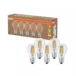 Osram LED Lampe E27 Filament Glas Energieeffizienzklasse A ersetzt 100W Glühbirne