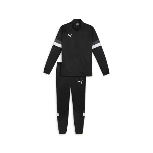 PUMA Herren Teamrise Tracksuit Trainingsanzug, PUMA Red-PUMA Black