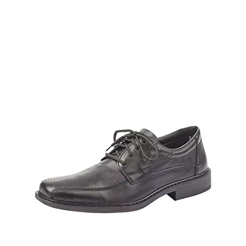 Rieker Herren B0812 Derby, Black B0812 00, Weit