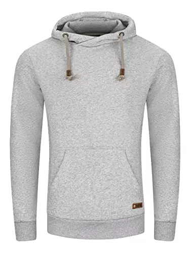 Riverso Hoodie Herren Regular Fit RIVJulian Kapuzenpullover Cross-Over-Kragen