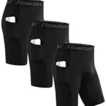 Roadbox Herren Kompressionsshorts - Schnelltrocknende Baselayer Unterhose für Laufen