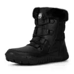 RUYI Winterstiefel Damen Warm Gefüttert Barfuß Winterschuhe Wasserdicht Rutschfest