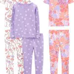 Simple Joys by Carter's Mädchen 6-teiliges Schlafanzug-Set