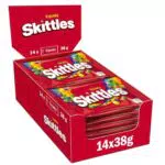 Skittles Crazy Sours Halloween Süßigkeiten - Vegane Kaubonbons für Snacks