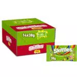 Skittles Crazy Sours Halloween Süßigkeiten - Vegane Kaubonbons für Snacks