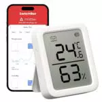 SwitchBot Thermometer Hygrometer Innen Bluetooth Digital Sensor mit App Datenspeicherung