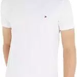 Tommy Hilfiger Herren T-Shirt Kurzarm Core Stretch Slim Fit