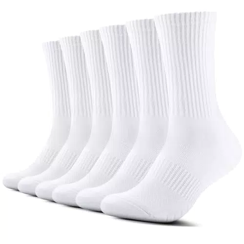 TUUHAW Sportsocken für Herren und Damen – Atmungsaktive Tennissocken