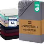 Utopia Bedding Spannbettlaken - Gebürstete Mikrofaser - Oeko Tex Standard 100