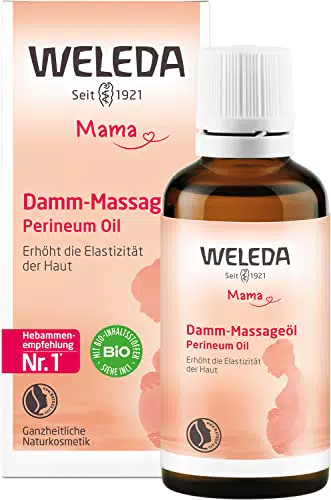 Weleda Bio Mama Damm Massageöl – Vegane Naturkosmetik für Schwangerschaft Pflege