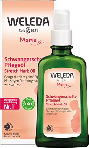 Weleda Bio Mama Schwangerschaftsöl Naturkosmetik Massageöl gegen Dehnungsstreifen