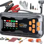 Powerbank Starthilfe Kompressor 27000mAh für Benzin- und Dieselautos, Notfallset