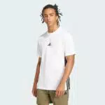 adidas Herren Essential Three Stripes Single Jersey Tee