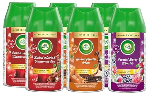 Air Wick Freshmatic Max Nachfüller Set Automatisches Raumspray Raumduft Winter