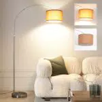 Antenlicht Luna Bogenlampe Vintage Stehleuchte mit Fußschalter E27 LED Schlafzimmer