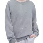 Arshiner Sweatshirt Jungen Rundhals Langarmshirt Basic Kinder Pullover Herbst Winter