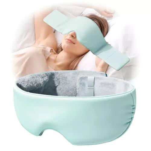 Auvstar Schlafmaske Ergonomisch Verstellbar Für Damen Und Herren Reise Flugzeug