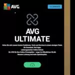 AVG Ultimate 2026 Schutz für Geräte 1 Jahr Aktivierungscode per Email