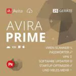 Avira Prime Antivirus & Sicherheitssoftware für 1 Jahr - Aktivierungscode per Email