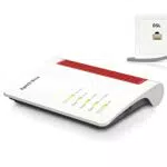 AVM FRITZ!Box 7530 WLAN Router DSL/VDSL, Mesh, DECT, Media Server, Generalüberholt