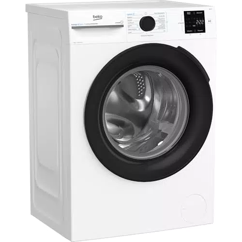Beko BM3WFU3841X Waschmaschine mit Dampffunktion und EnergySpin-Technologie