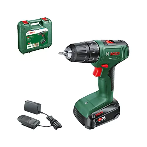 Bosch Akkuschrauber EasyDrill 18V-40 – Ideal für Holz, Metall und Kunststoff