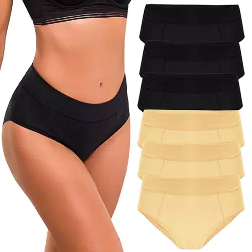 Bresdk Damen Unterhosen Baumwolle Bequeme Atmungsaktive Culotte Unterwäsche