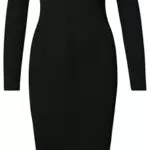 Comma Damen Kleid Elegant Alltag Knielang Locker Modern Modetrend