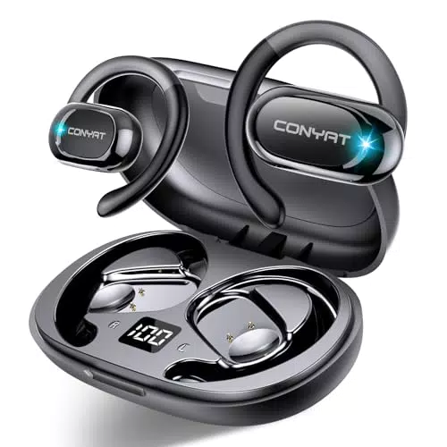 Conyat AI Übersetzer Kopfhörer mit 6 Modi, 164 Sprachen, Open Ear, Lernen & Reisen