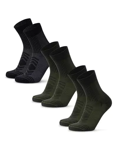 DANISH ENDURANCE Leichte Merino Wandersocken 3 Paare