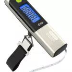 Dr.meter Digitale Kofferwaage mit Maßband und LCD-Display für Reisen