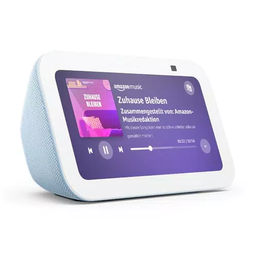 Echo Show 5, Weiß, 2er pack + Philips Hue White Smart Bulb