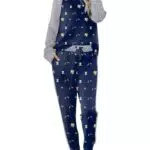 Ekouaer Schlafanzug Damen Langarm Pyjama Set Weich Bequem Hausanzug Loungeset